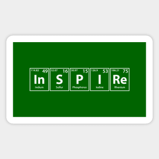 Inspire (In-S-P-I-Re) Periodic Elements Spelling Sticker